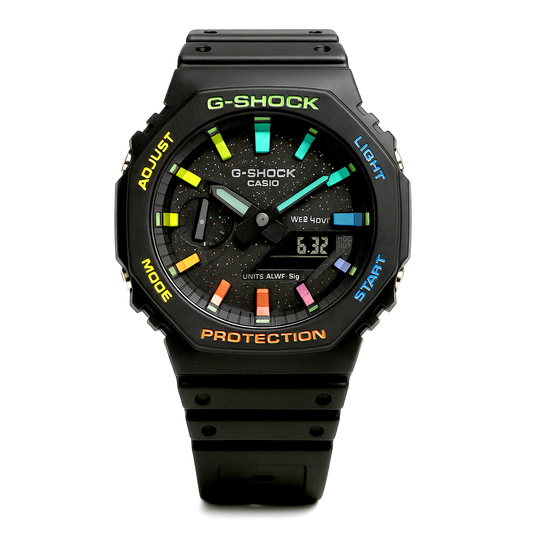 Casio G-SHOCK GA-2100 Rainbow Galaxy