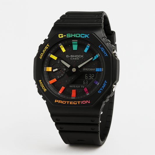 Casio G-SHOCK GA-2100 Rainbow Galaxy