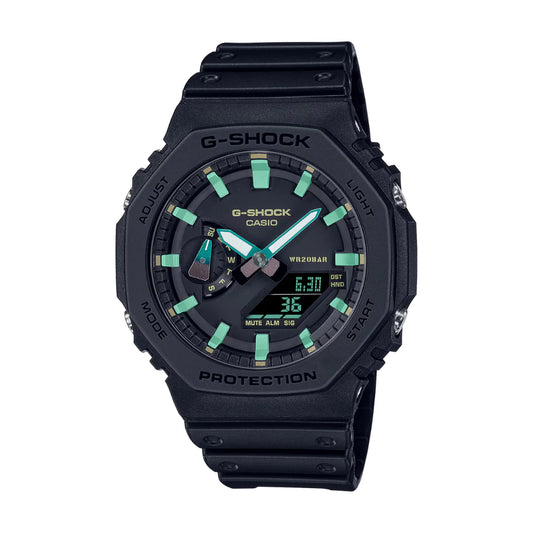 CASIO G-SHOCK GA-2100RC-1ADR ANALOG-DIGITAL SCHWARZE UHR