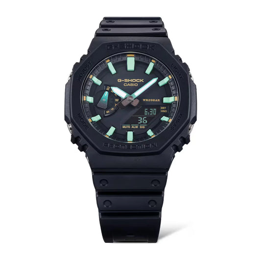 CASIO G-SHOCK GA-2100RC-1ADR ANALOG-DIGITAL SCHWARZE UHR